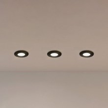 Eglo - ET 3x Lámpara empotrada LED para baños PINEDA LED/4,9W/230V IP44