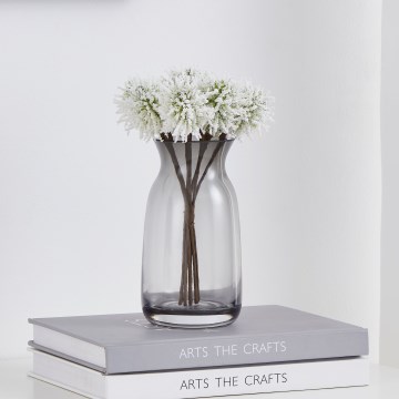 Eglo - Flor artificial 19 cm blanco