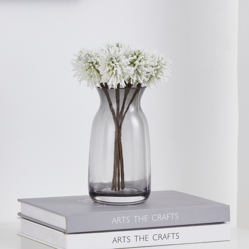 Eglo - Flor artificial 19 cm blanco