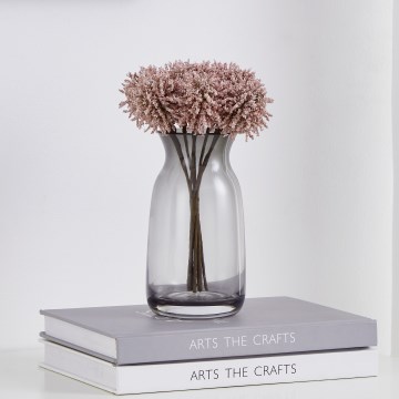 Eglo - Flor artificial 19 cm rosa