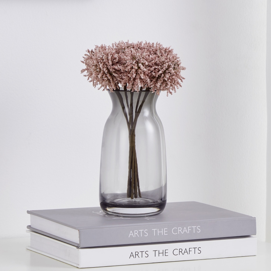 Eglo - Flor artificial 19 cm rosa