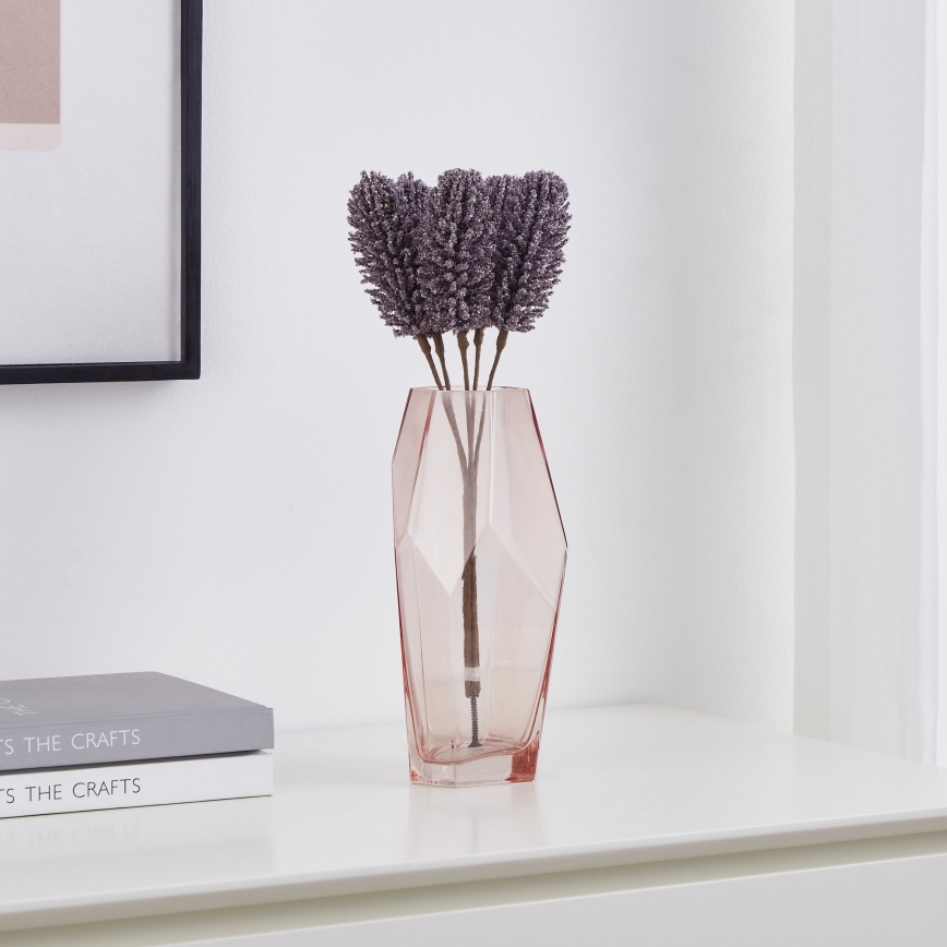 Eglo - Flor artificial 30 cm morada