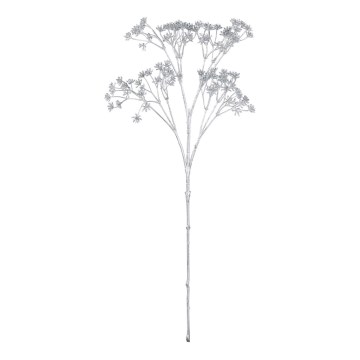 Eglo - Flor artificial 53 cm plata