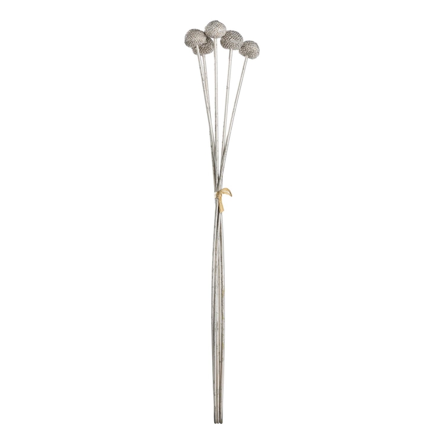 Eglo - Flor artificial 58,5 cm plata