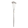 Eglo - Flor artificial 58,5 cm plata