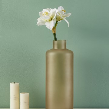 Eglo - Flor artificial 63 cm blanco