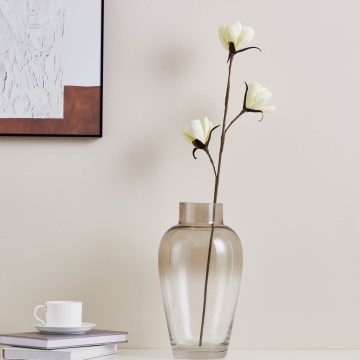 Eglo - Flor artificial 65 cm amarillo