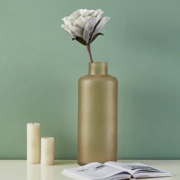 Eglo - Flor artificial 65 cm blanco
