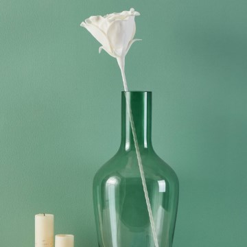 Eglo - Flor artificial 65 cm blanco