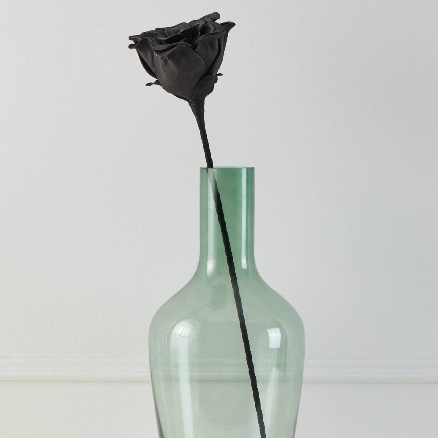 Eglo - Flor artificial 65 cm negro