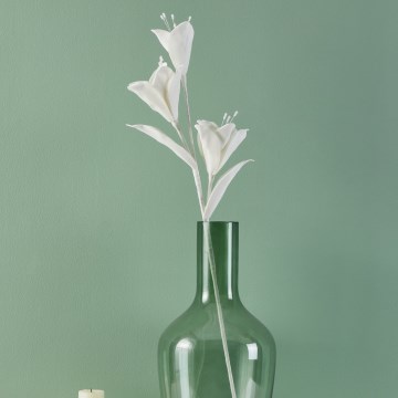 Eglo - Flor artificial 85 cm blanco