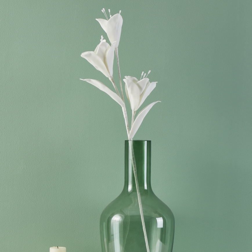 Eglo - Flor artificial 85 cm blanco