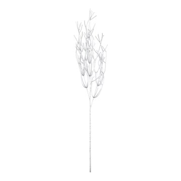 Eglo - Flor artificial 87,5 cm plata