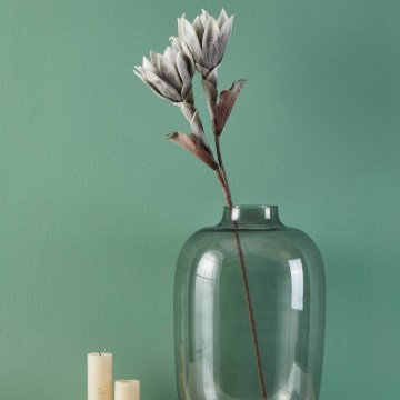 Eglo - Flor artificial 90 cm gris