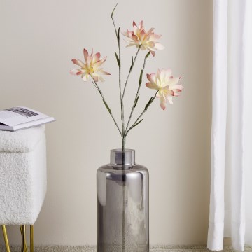 Eglo - Flor artificial 90 cm rosa