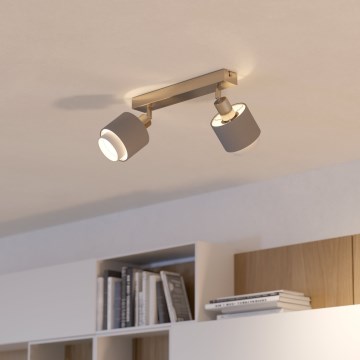 Eglo - Foco 2xE14/7,5W/230V