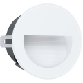 Eglo - Foco empotrable exterior LED LED/2,5W/230V IP65 blanco