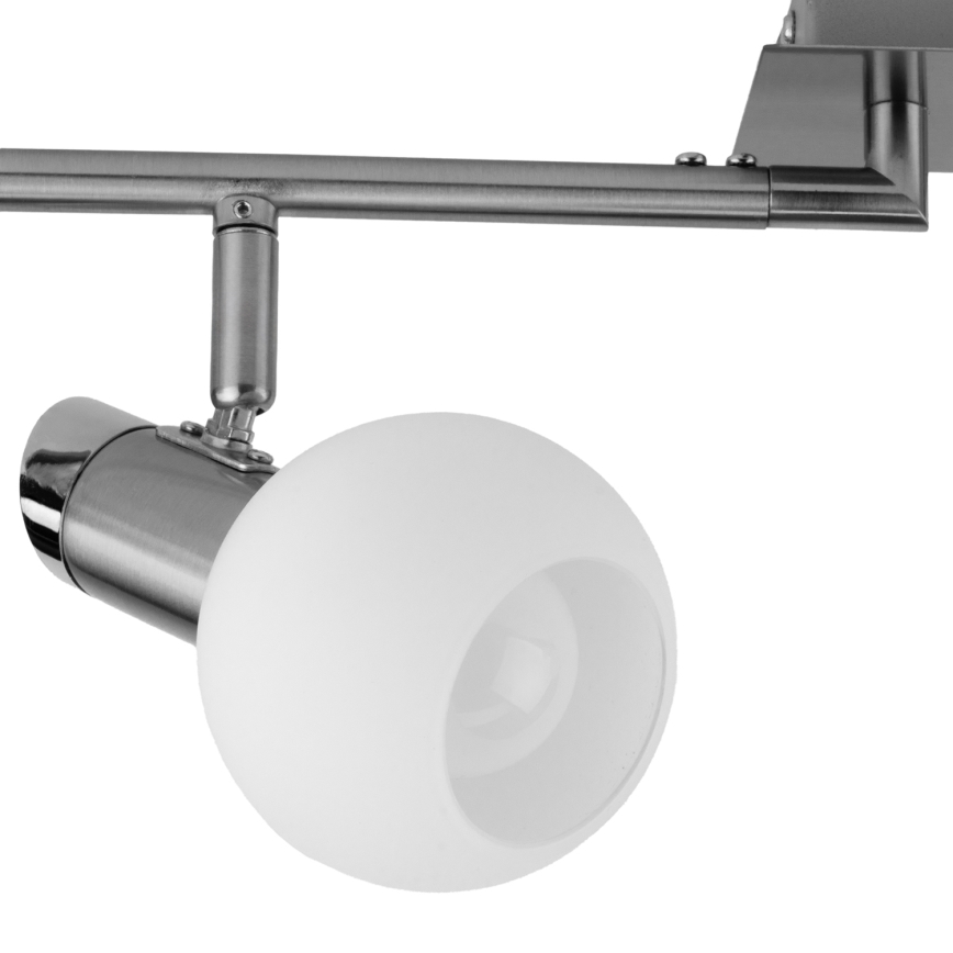 Eglo - Foco LED MY CHOICE 4xE14/4W/230V cromo mate/blanco
