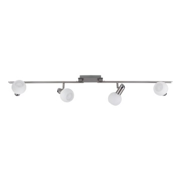Eglo - Foco LED MY CHOICE 4xE14/4W/230V cromo mate/blanco