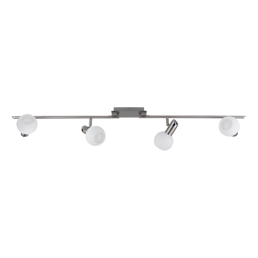 Eglo - Foco LED MY CHOICE 4xE14/4W/230V cromo mate/blanco
