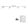 Eglo - Foco LED MY CHOICE 4xE14/4W/230V  cromo mate/blanco
