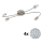 Eglo - Foco LED MY CHOICE 4xE14/4W/230V cromo mate