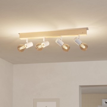 Eglo - Foco TOWNSHEND 4xE27/60W/230V - FSC Certificado