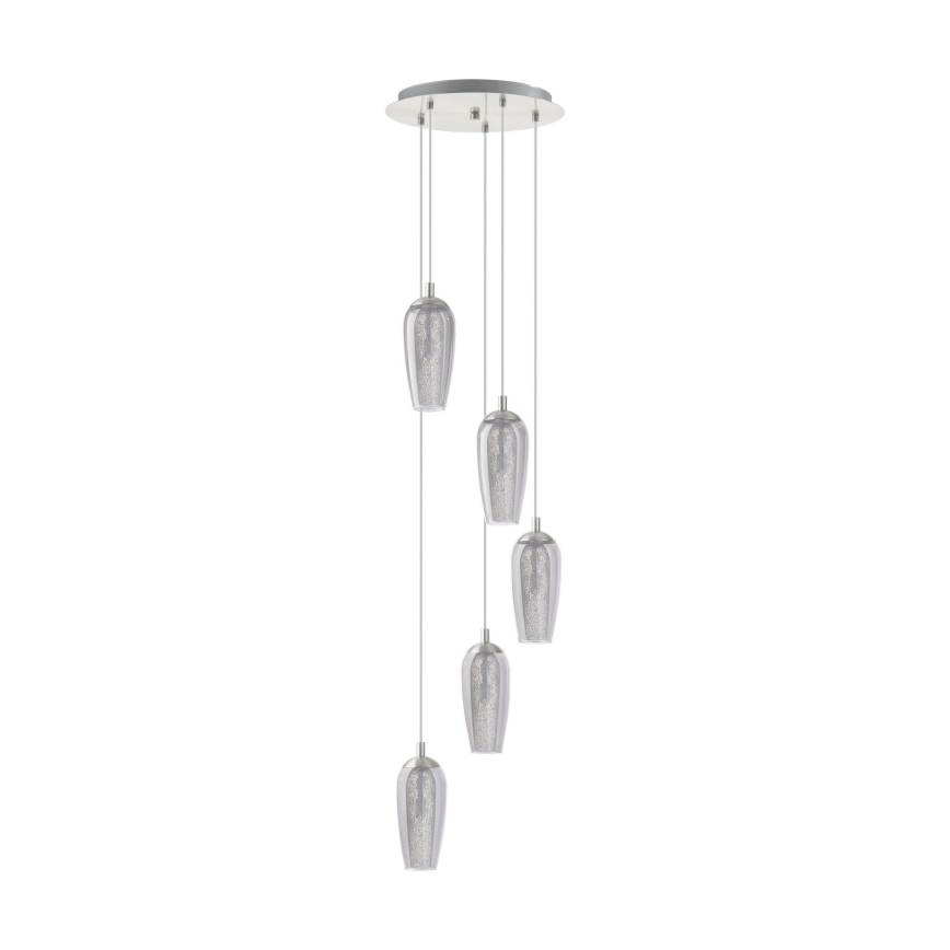 Eglo - Pantalla de recambio para candelabro FARSALA G9 gris