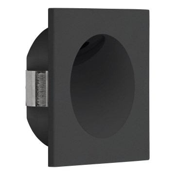 Eglo - Iluminación de la escalera LED LED/2W/230V 3000K negro