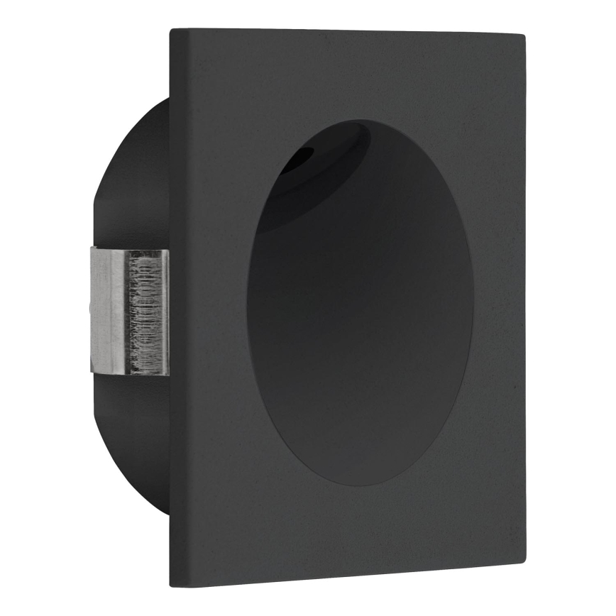 Eglo - Iluminación de la escalera LED LED/2W/230V 3000K negro
