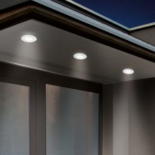 Eglo - Iluminación LED empotrable para el baño 1xGU10/5W/230V IP65