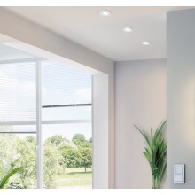 Eglo - Iluminación LED empotrada de techo 1xGU10-LED/5W/230V