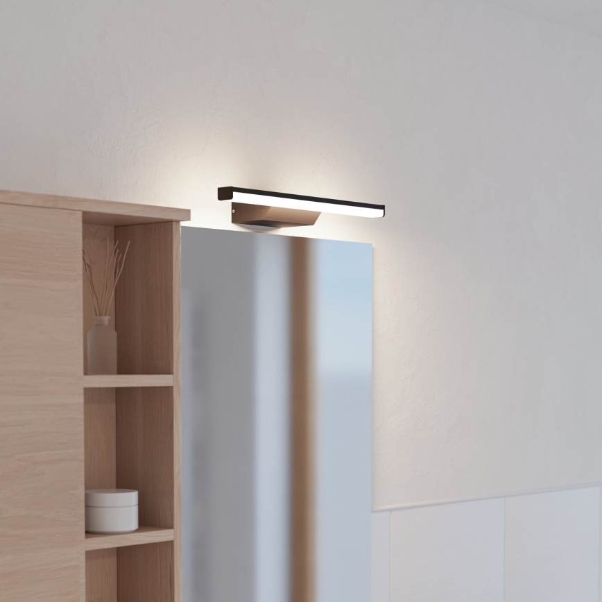 Eglo - Iluminación LED RGBW regulable para espejos de baño LED/12W/230V 2700-6500K IP44 negro