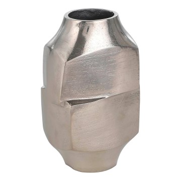 Eglo - Jarrón de metal 22,5x13,5 cm cromo mate
