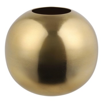 Eglo - Jarrón de metal 22,5x25 cm dorado
