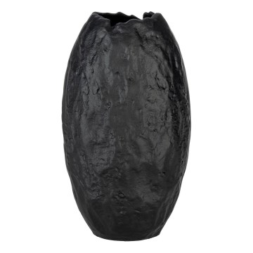 Eglo - Jarrón de metal 31x16,5 cm negro
