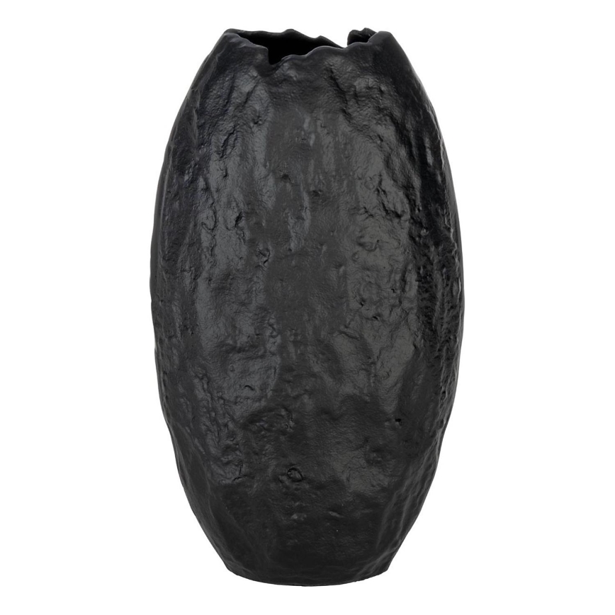 Eglo - Jarrón de metal 31x16,5 cm negro