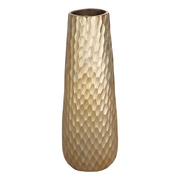 Eglo - Jarrón de metal 40,5x14 cm dorado