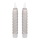 Eglo - JUEGO 2x Vela LED LED/1xAAA 15 cm gris