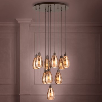 Eglo - Lámpara colgante 10xE27/60W/230V