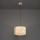 Eglo - Lámpara colgante 1xE27/25W/230V beige
