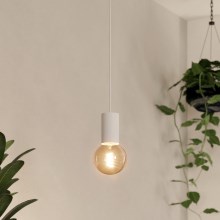 Eglo - Lámpara colgante 1xE27/40W/230V blanco