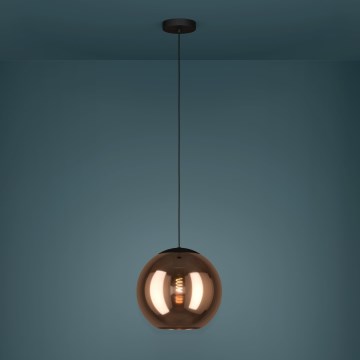Eglo - Lámpara colgante 1xE27/40W/230V cobre