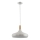 Eglo - Lámpara colgante 1xE27/40W/230V diá. 40 cm plata