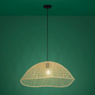 Eglo - Lámpara colgante 1xE27/40W/230V diá. 72 cm bambú