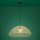 Eglo - Lámpara colgante 1xE27/40W/230V diá. 72 cm bambú