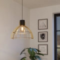Eglo - Lámpara colgante 1xE27/40W/230V dorado