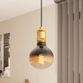 Eglo - Lámpara colgante 1xE27/40W/230V dorado