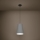 Eglo - Lámpara colgante 1xE27/40W/230V gris