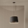 Eglo - Lámpara colgante 1xE27/40W/230V negro